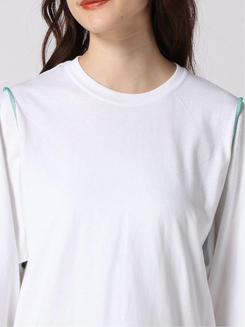 PRE_INSIDE OUT WIDE SLEEVE T（PRE_）