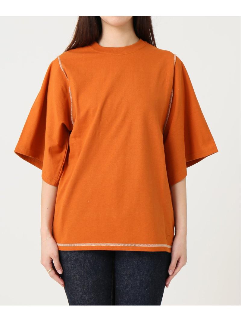 PRE_INSIDE OUT WIDE SLEEVE T（PRE_）
