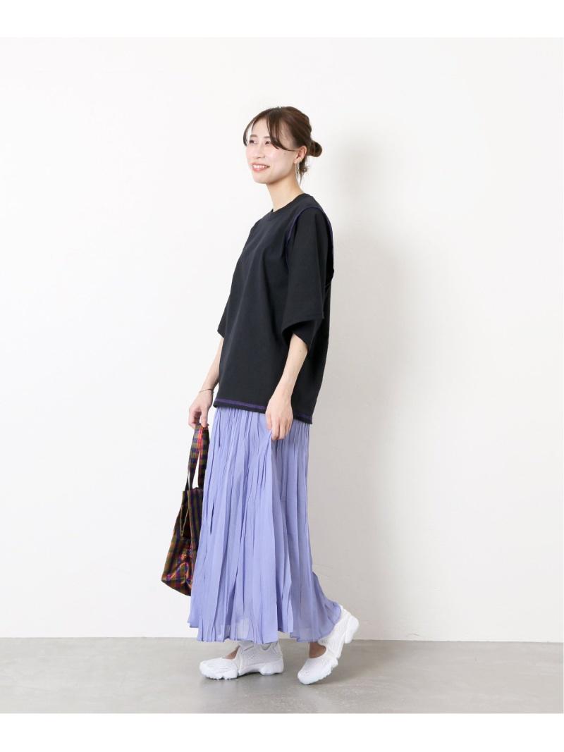 PRE_INSIDE OUT WIDE SLEEVE T（PRE_）