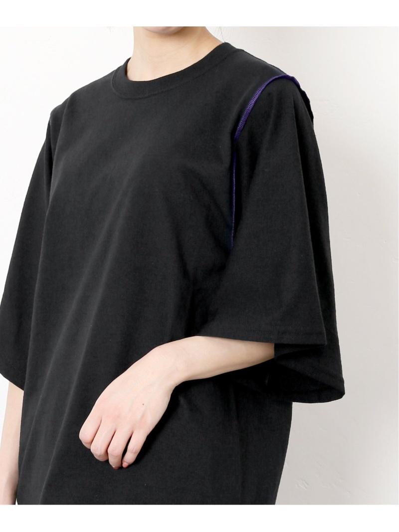 PRE_INSIDE OUT WIDE SLEEVE T（PRE_）