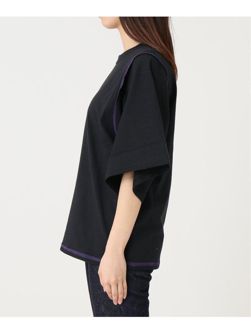 PRE_INSIDE OUT WIDE SLEEVE T（PRE_）
