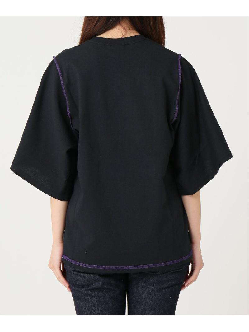 PRE_INSIDE OUT WIDE SLEEVE T（PRE_）