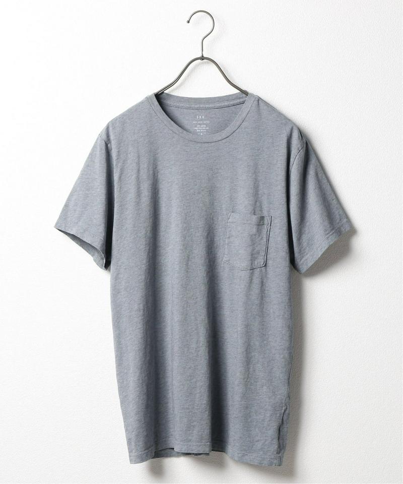SAVE KHAKI UNITED GREY HEATHER S/S POCKE(SAVE KHAKI UNITED)
