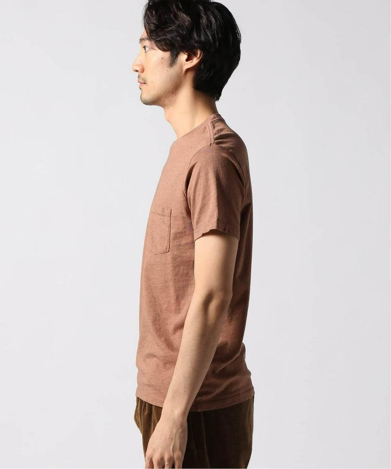 SAVE KHAKI UNITED GREY HEATHER S/S POCKE(SAVE KHAKI UNITED)