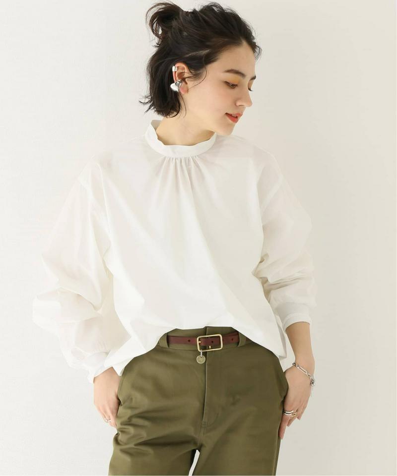 【AMOMENTO/アモーメント】BACK OPEN TOP：ブラウス（JOURNAL STANDARD relume）