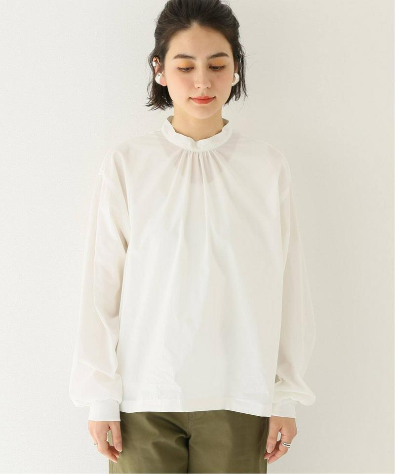 【AMOMENTO/アモーメント】BACK OPEN TOP：ブラウス（JOURNAL STANDARD relume）