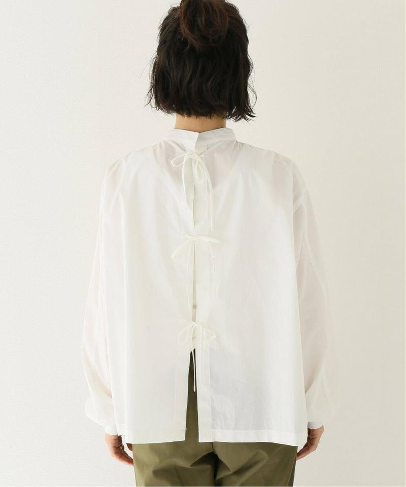 【AMOMENTO/アモーメント】BACK OPEN TOP：ブラウス（JOURNAL STANDARD relume）