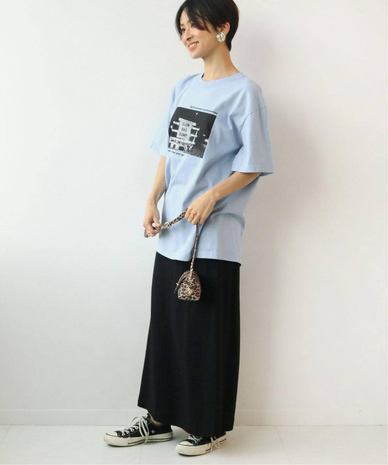 5.6oz【GODLIS/ゴドリス】PHOTO Tシャツ◆（JOURNAL STANDARD relume）