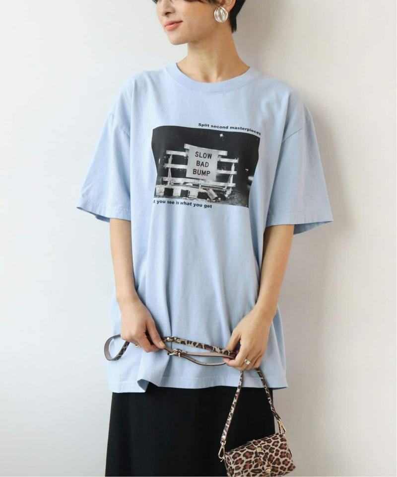 5.6oz【GODLIS/ゴドリス】PHOTO Tシャツ◆（JOURNAL STANDARD relume）