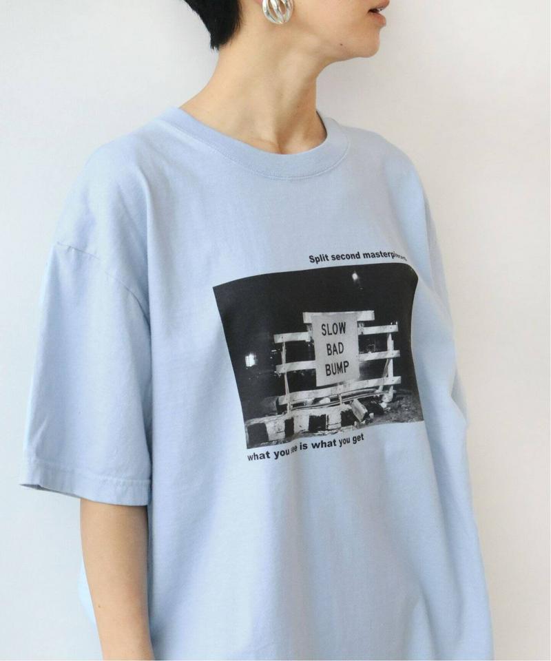5.6oz【GODLIS/ゴドリス】PHOTO Tシャツ◆（JOURNAL STANDARD relume）