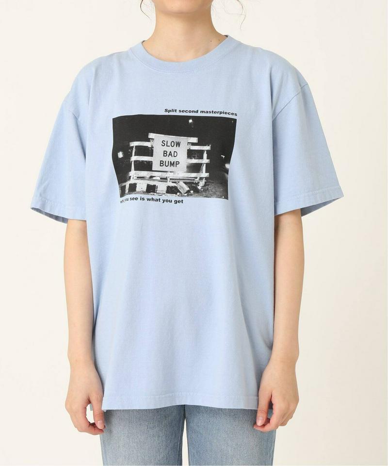 5.6oz【GODLIS/ゴドリス】PHOTO Tシャツ◆（JOURNAL STANDARD relume）