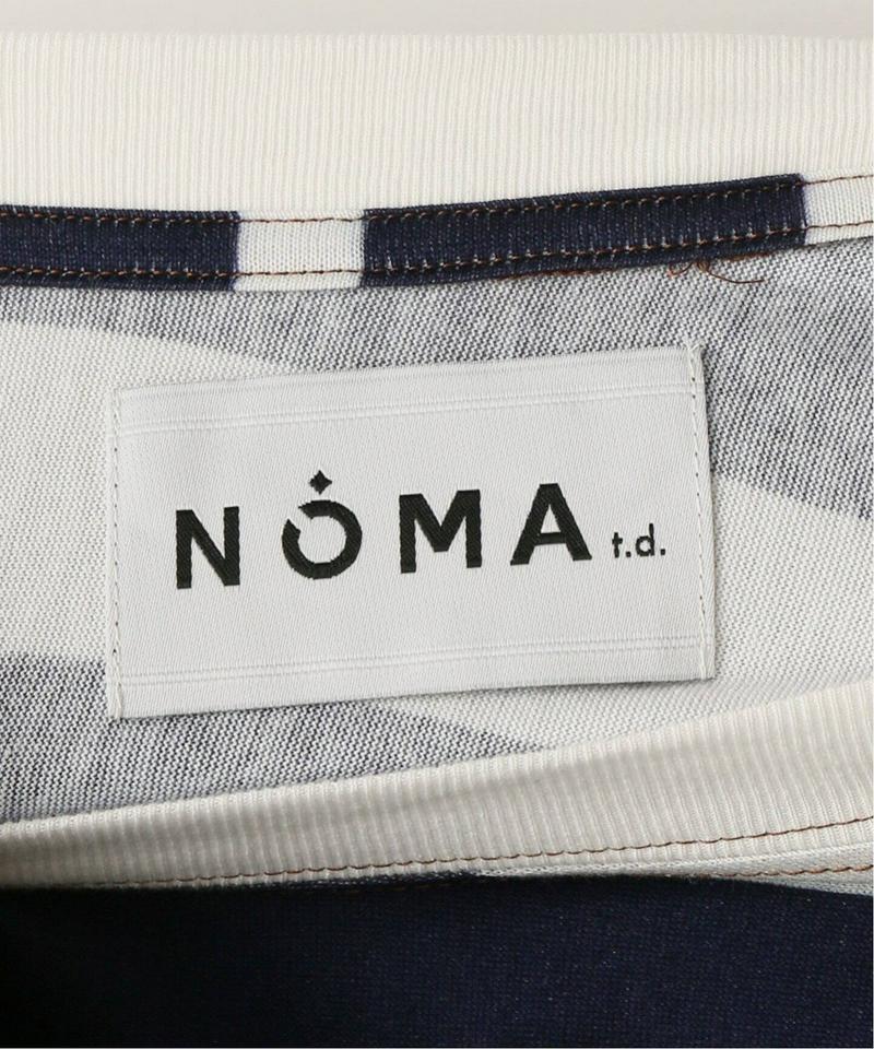 【NOMA t.d.】N Stripe Twisted LS Tee：カットソー（JOURNAL STANDARD relume