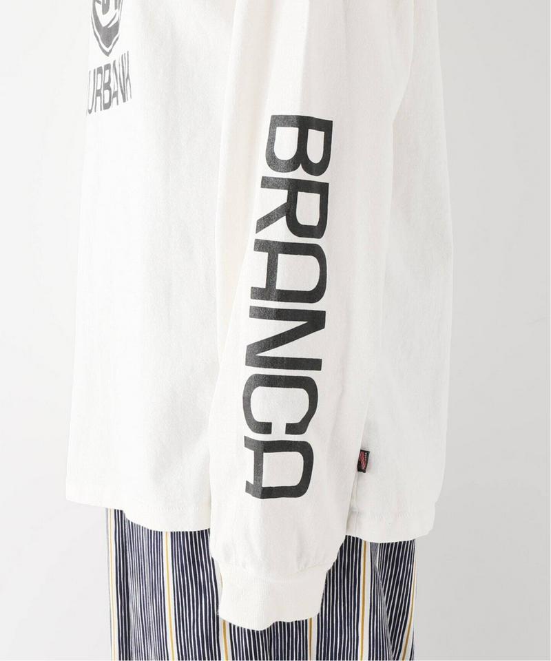 【＋81 BRANCA/プラスハチイチブランカ】Sports L/S Tee：Tシャツ◆（JOURNAL STANDARD re