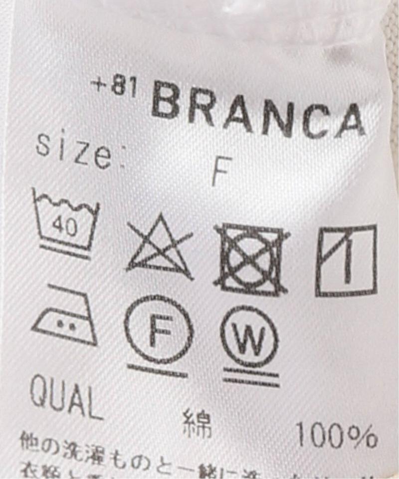 【＋81 BRANCA/プラスハチイチブランカ】Sports L/S Tee：Tシャツ◆（JOURNAL STANDARD re