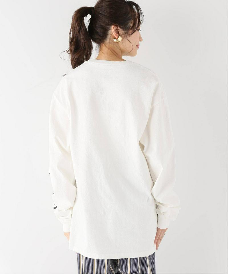 【＋81 BRANCA/プラスハチイチブランカ】Sports L/S Tee：Tシャツ◆（JOURNAL STANDARD re