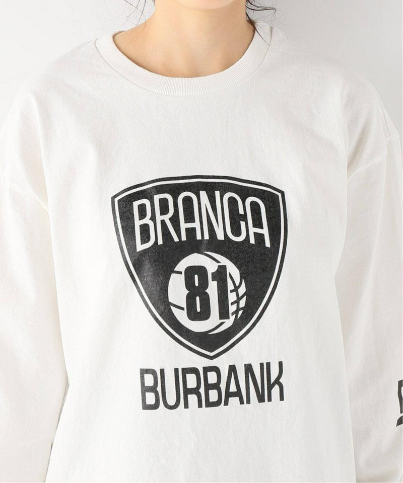 【＋81 BRANCA/プラスハチイチブランカ】Sports L/S Tee：Tシャツ◆（JOURNAL STANDARD re