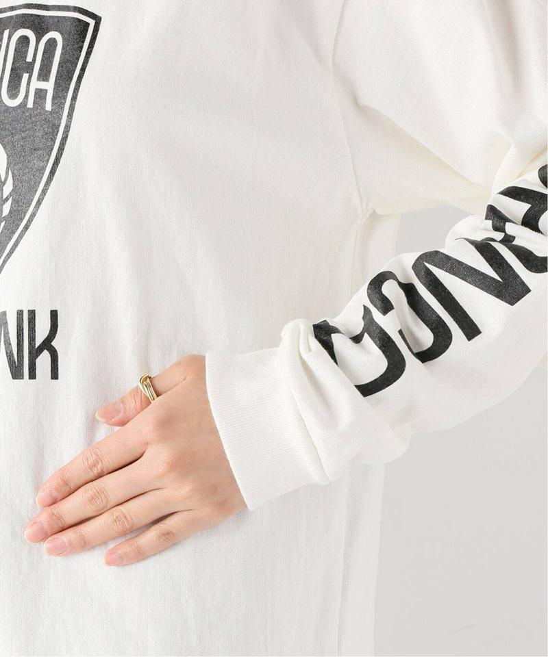 【＋81 BRANCA/プラスハチイチブランカ】Sports L/S Tee：Tシャツ◆（JOURNAL STANDARD re