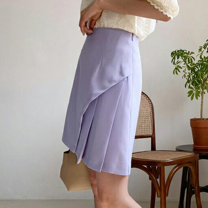 ダイアゴナルタックスカート・全3色・b58737 レディース 【sk】【スカート ミニスカート ミニ ショート丈 ダイアゴナル 