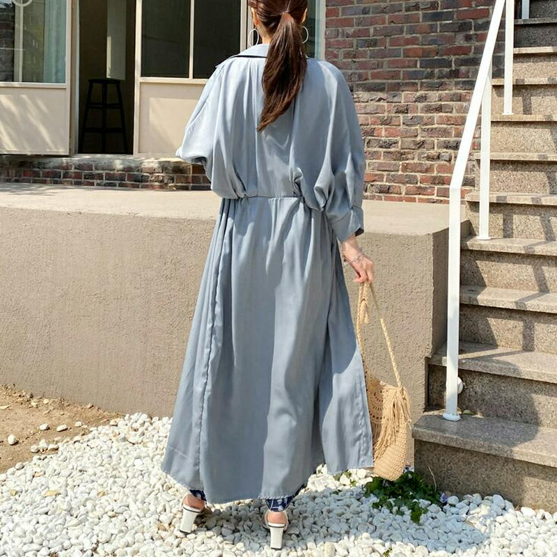 ドルマンシャツワンピース・全3色・t61669 レディース【ops】【ワンピース ロング ロングワンピース 長袖 シャツワンピー