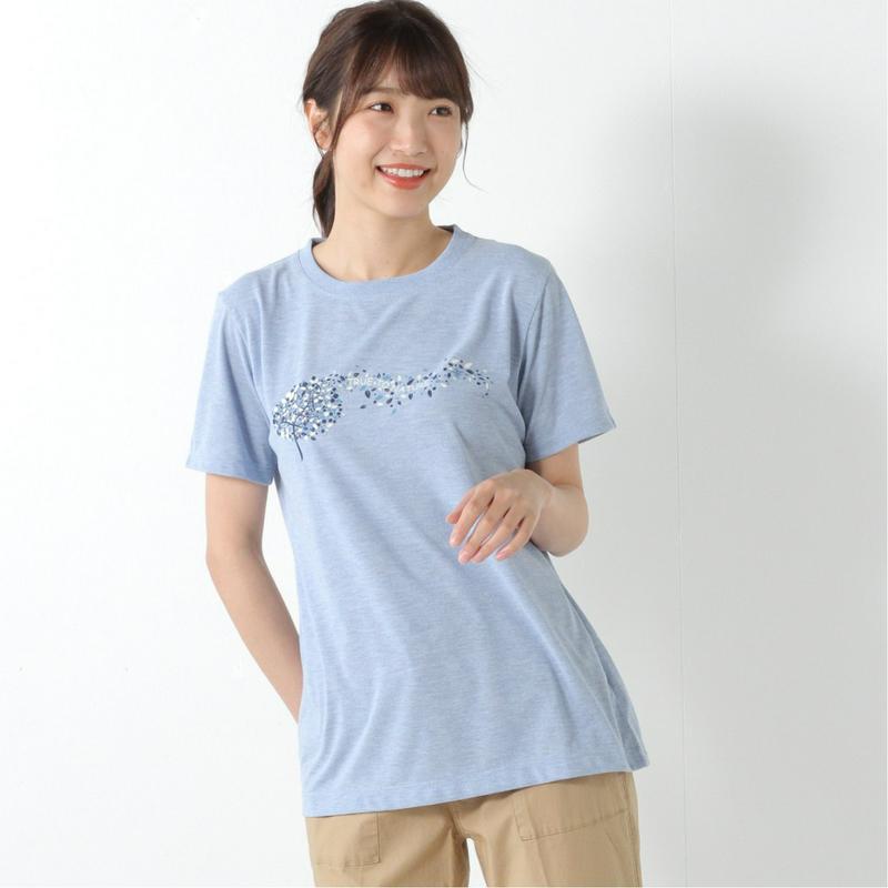 Ｃシールドフライングリーフ半袖Ｔシャツ（フォックスファイヤー/Foxfire）