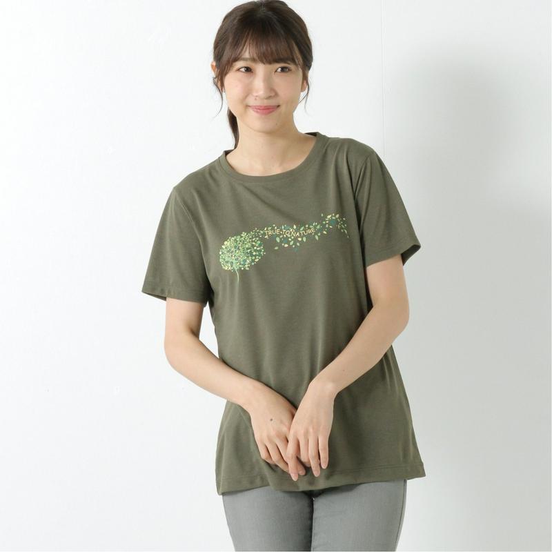 Ｃシールドフライングリーフ半袖Ｔシャツ（フォックスファイヤー/Foxfire）