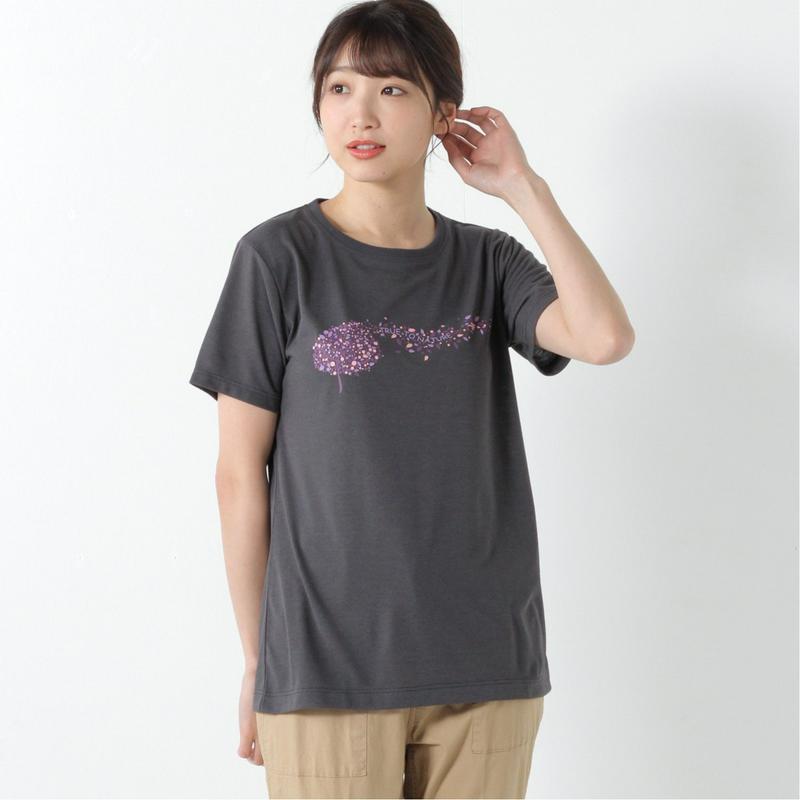 Ｃシールドフライングリーフ半袖Ｔシャツ（フォックスファイヤー/Foxfire）