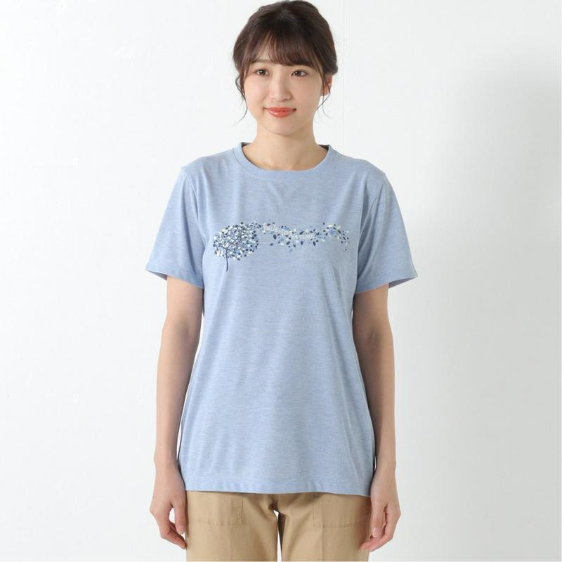 Ｃシールドフライングリーフ半袖Ｔシャツ（フォックスファイヤー/Foxfire）