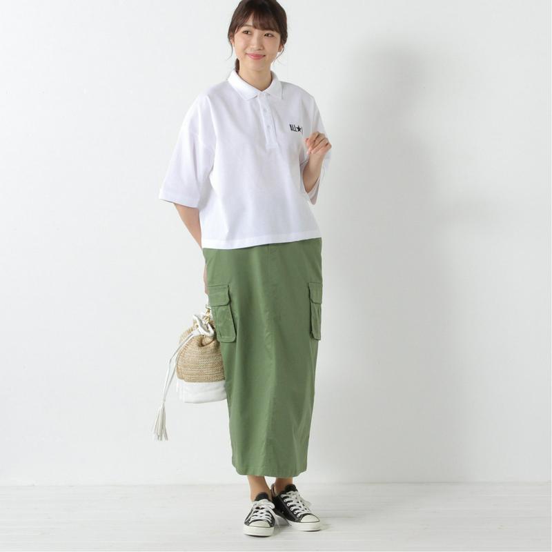 【コンバース　】ポリカノコＳＯＬＯＴＥＸワイドポロ（コンバース/CONVERSE）