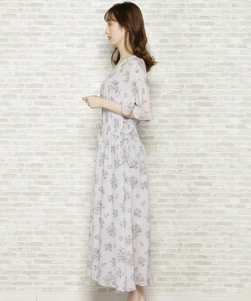 ドローイングflowerワンピース