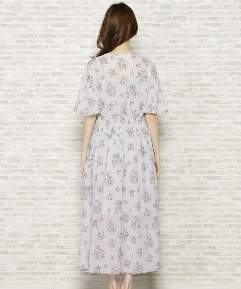 ドローイングflowerワンピース