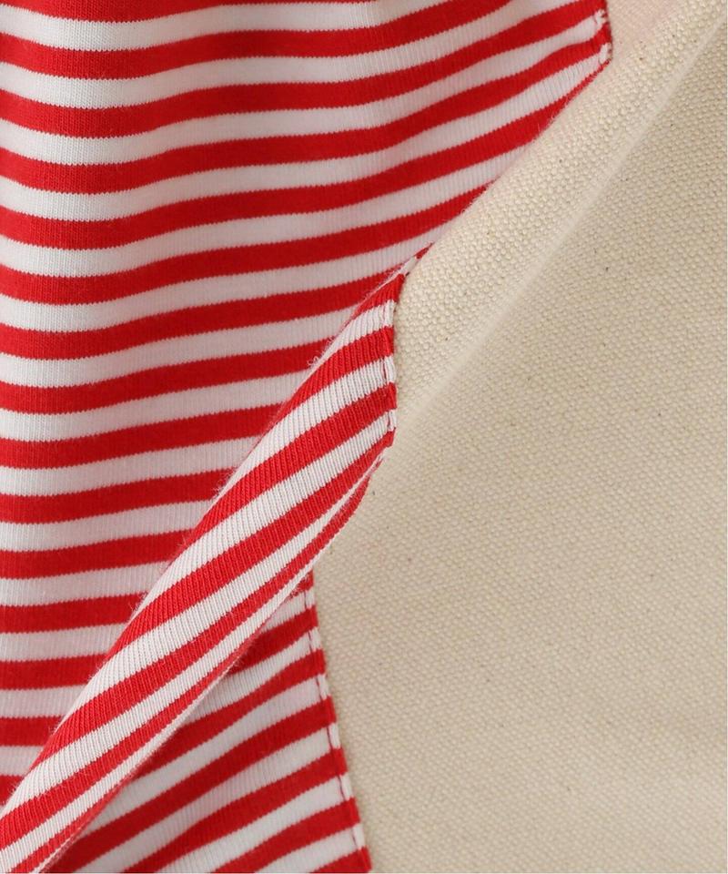【CAMIEL FORTGENS / カミエル・フォートヘンス】Stripe Insert Tee：Tシャツ（JOURNAL S