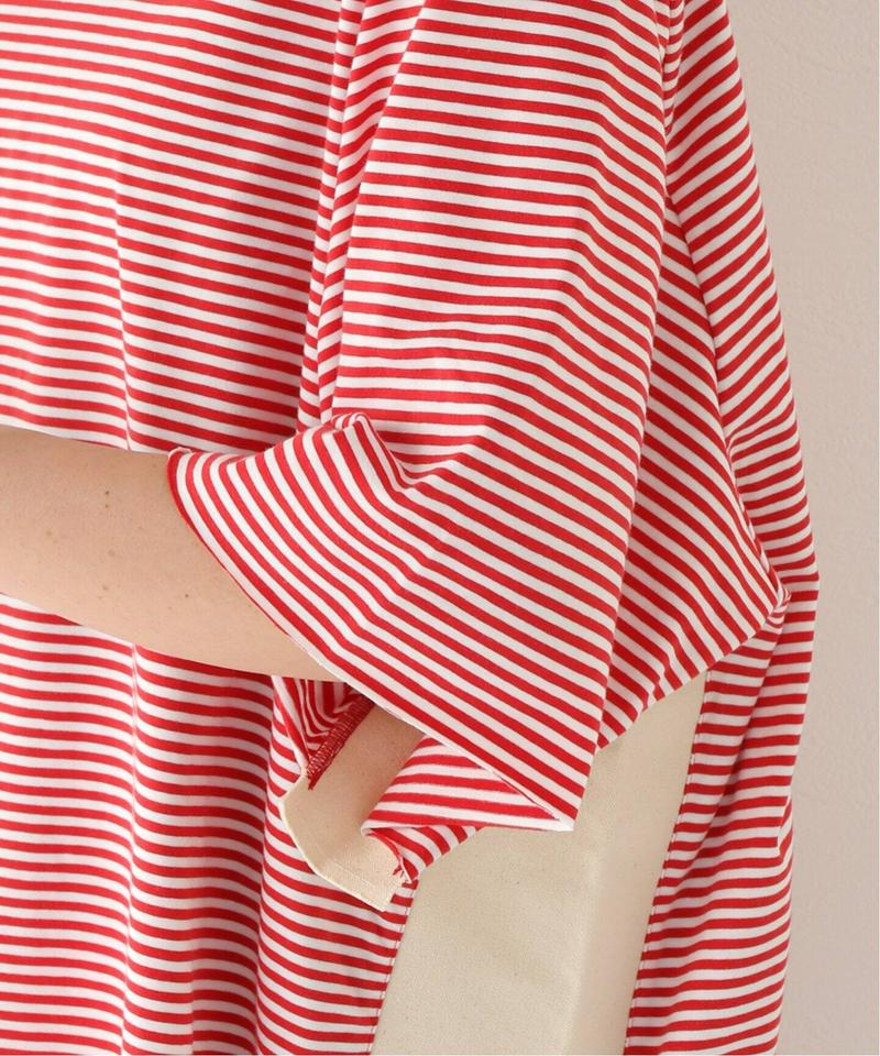 【CAMIEL FORTGENS / カミエル・フォートヘンス】Stripe Insert Tee：Tシャツ（JOURNAL S
