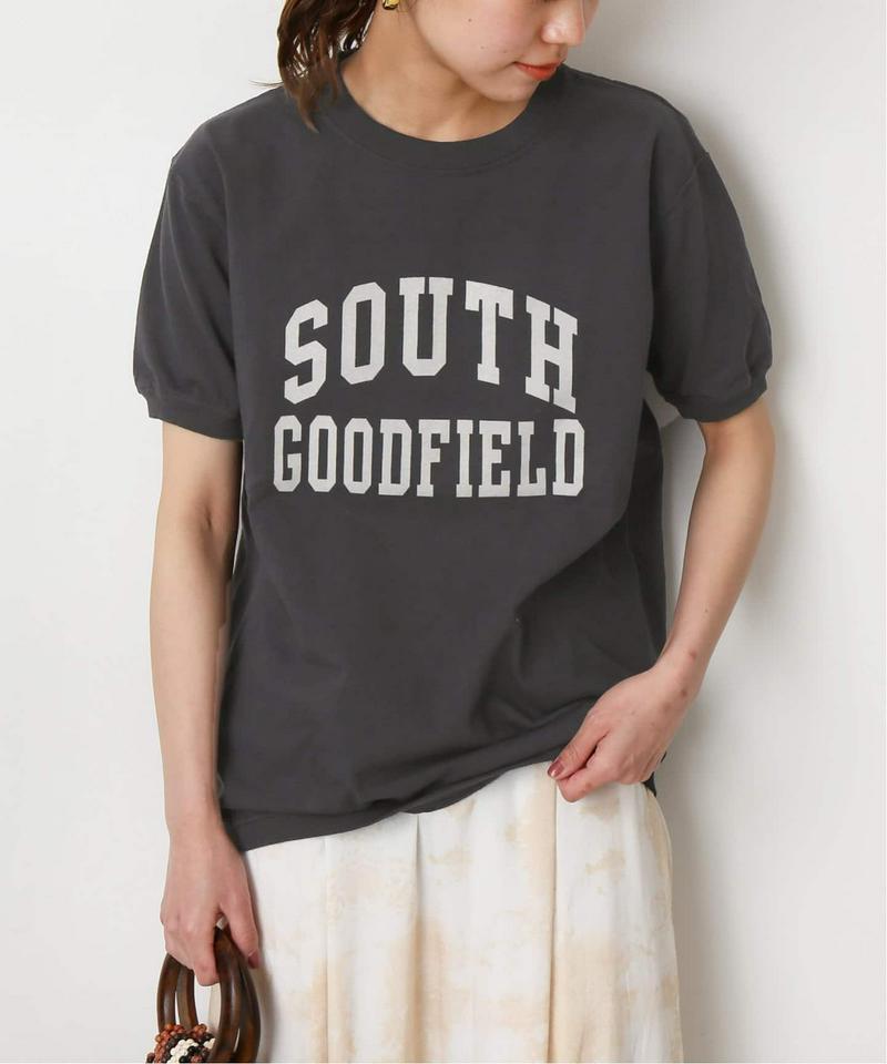 【Goodwear/グッドウェア】C/N S/S TEE CUFF AND HEM RIB：Tシャツ◆（JOURNAL STAN