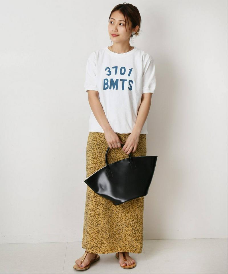 【Goodwear/グッドウェア】C/N S/S TEE CUFF AND HEM RIB：Tシャツ◆（JOURNAL STAN