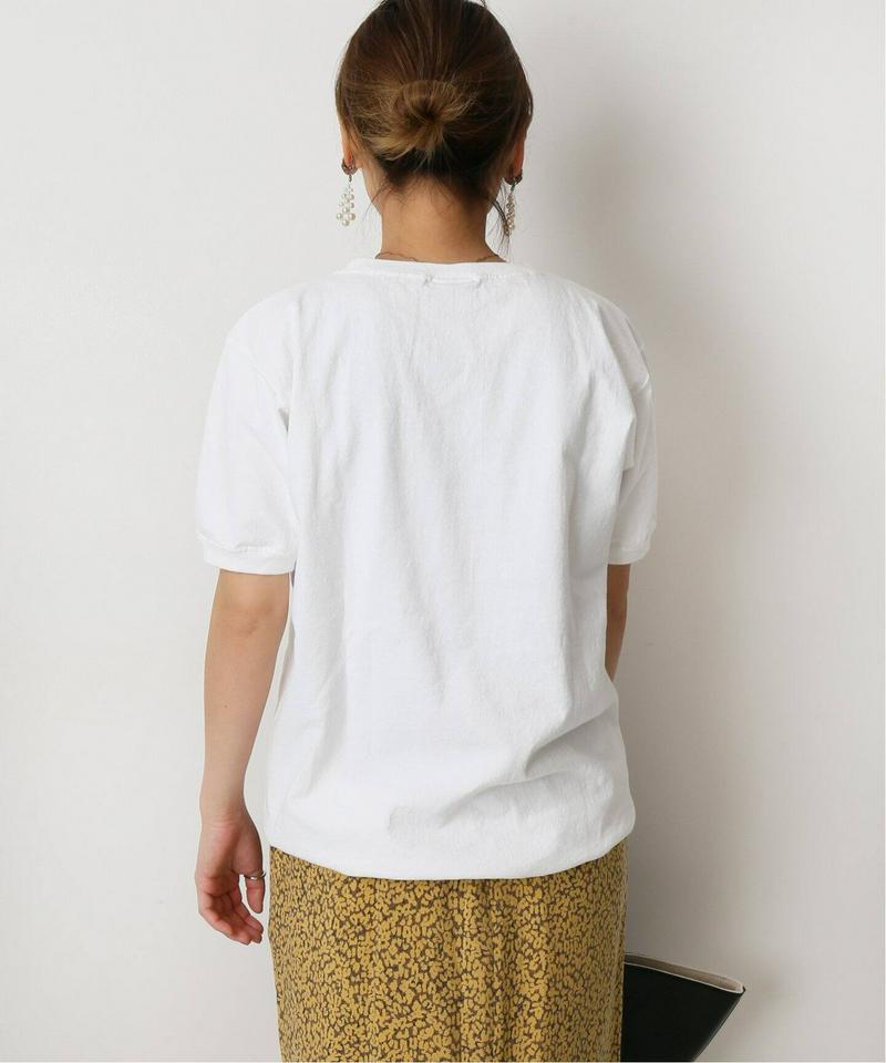 【Goodwear/グッドウェア】C/N S/S TEE CUFF AND HEM RIB：Tシャツ◆（JOURNAL STAN