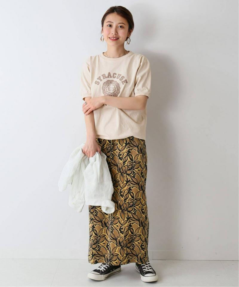 【Goodwear/グッドウェア】C/N S/S TEE CUFF AND HEM RIB：Tシャツ◆（JOURNAL STAN