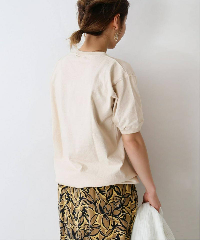 【Goodwear/グッドウェア】C/N S/S TEE CUFF AND HEM RIB：Tシャツ◆（JOURNAL STAN