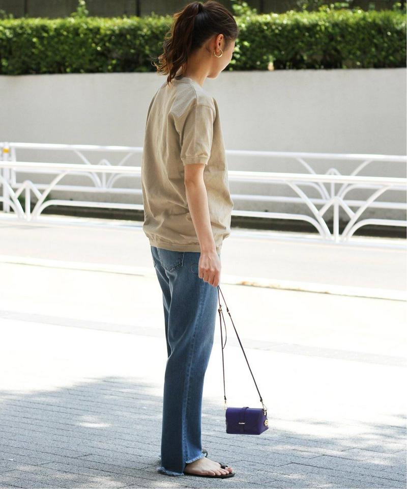 【Goodwear/グッドウェア】C/N S/S TEE CUFF AND HEM RIB：Tシャツ◆（JOURNAL STAN