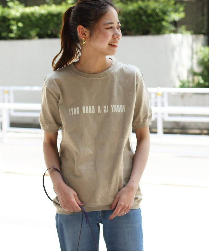 【Goodwear/グッドウェア】C/N S/S TEE CUFF AND HEM RIB：Tシャツ◆（JOURNAL STAN