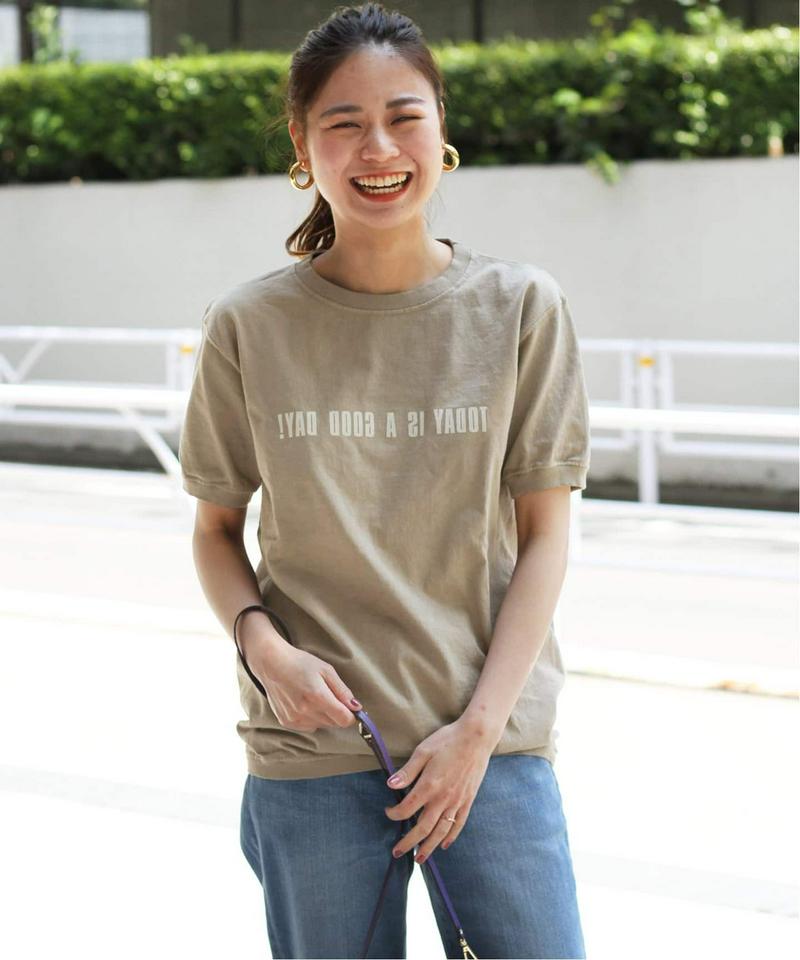 【Goodwear/グッドウェア】C/N S/S TEE CUFF AND HEM RIB：Tシャツ◆（JOURNAL STAN