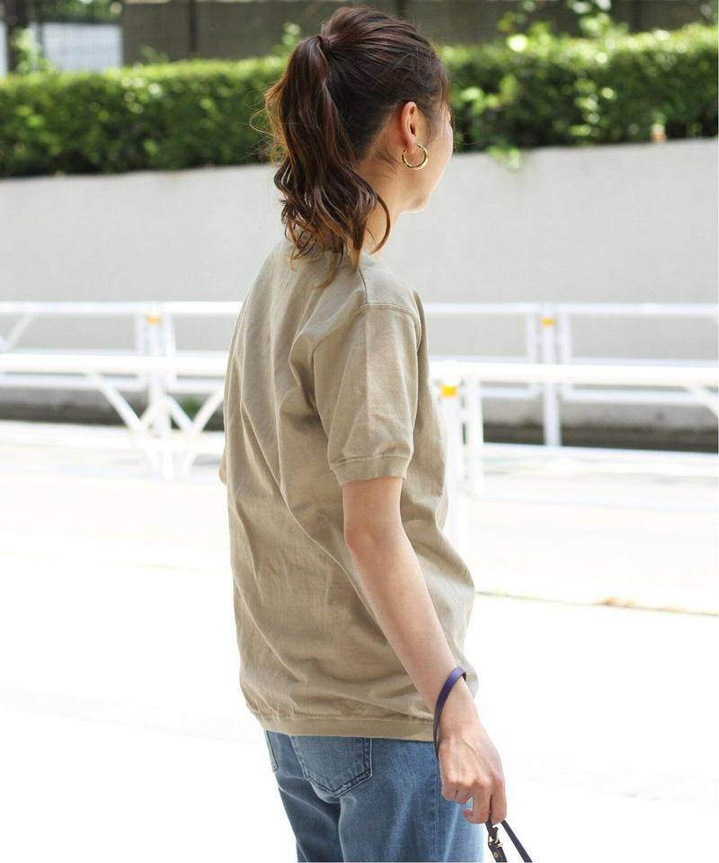 【Goodwear/グッドウェア】C/N S/S TEE CUFF AND HEM RIB：Tシャツ◆（JOURNAL STAN