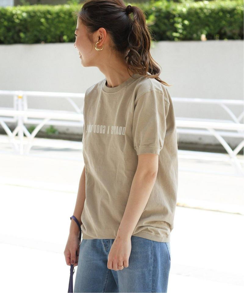 【Goodwear/グッドウェア】C/N S/S TEE CUFF AND HEM RIB：Tシャツ◆（JOURNAL STAN