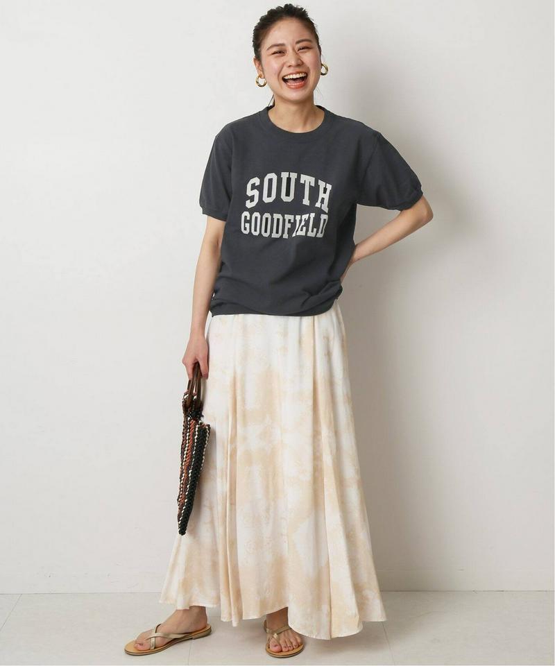 【Goodwear/グッドウェア】C/N S/S TEE CUFF AND HEM RIB：Tシャツ◆（JOURNAL STAN