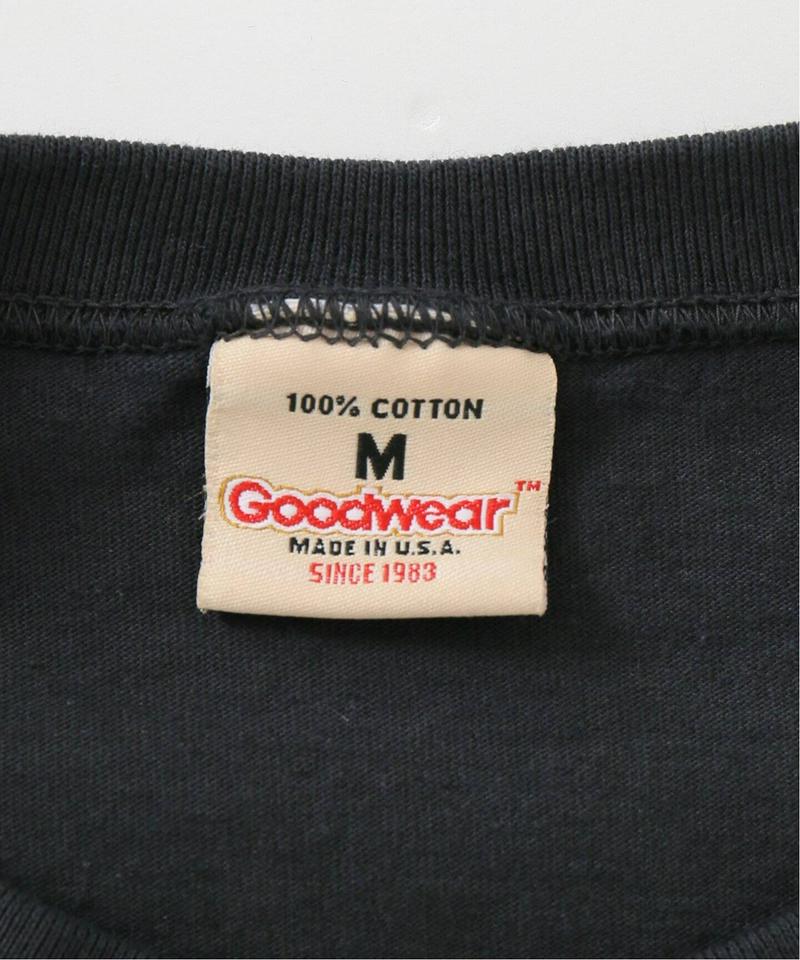 【Goodwear/グッドウェア】C/N S/S TEE CUFF AND HEM RIB：Tシャツ◆（JOURNAL STAN