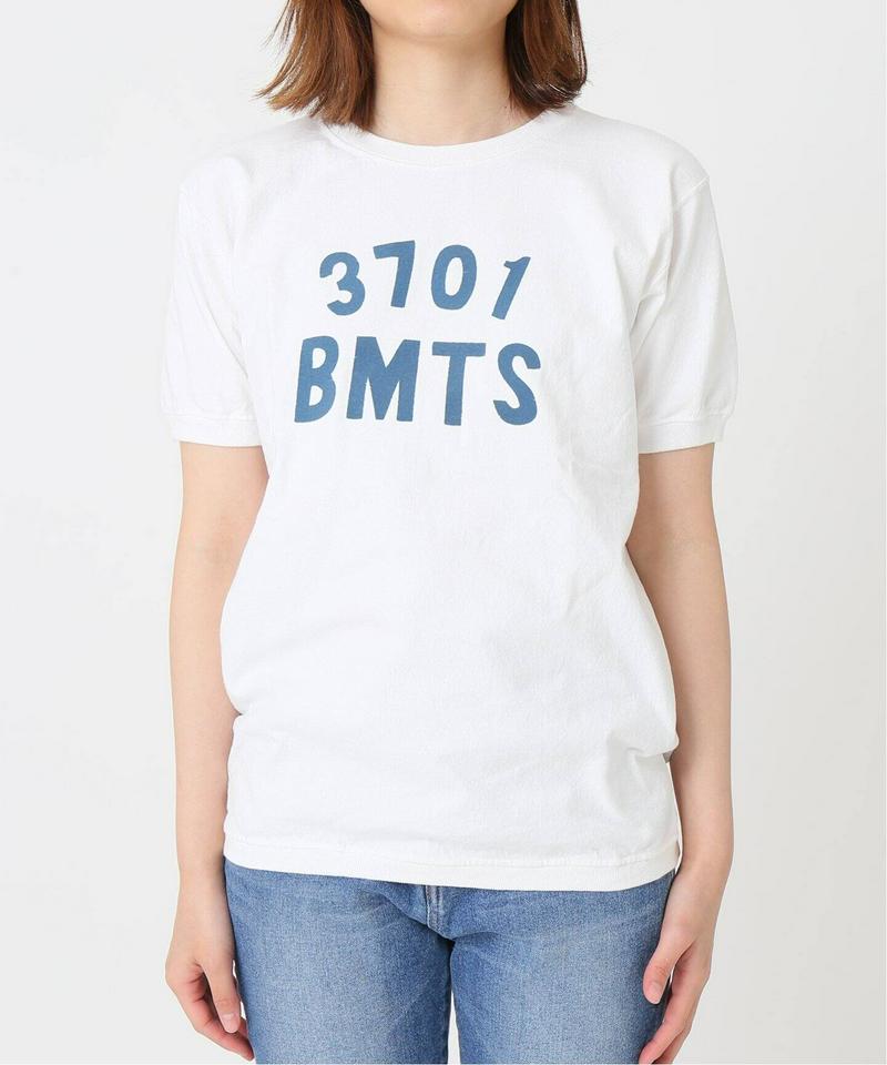 【Goodwear/グッドウェア】C/N S/S TEE CUFF AND HEM RIB：Tシャツ◆（JOURNAL STAN