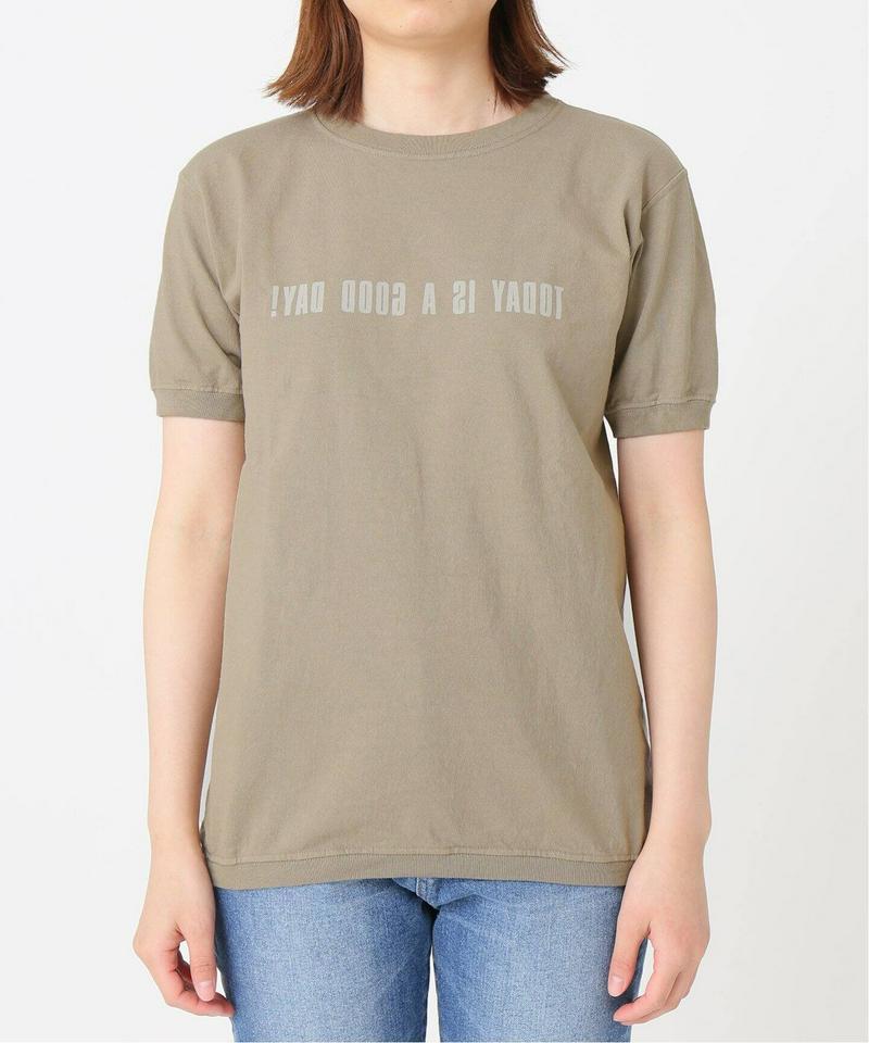 【Goodwear/グッドウェア】C/N S/S TEE CUFF AND HEM RIB：Tシャツ◆（JOURNAL STAN