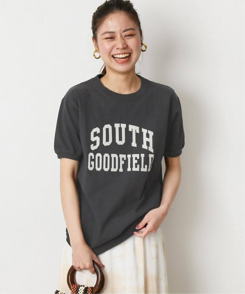 【Goodwear/グッドウェア】C/N S/S TEE CUFF AND HEM RIB：Tシャツ◆（JOURNAL STAN
