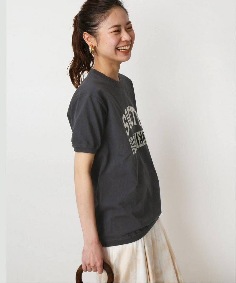 【Goodwear/グッドウェア】C/N S/S TEE CUFF AND HEM RIB：Tシャツ◆（JOURNAL STAN
