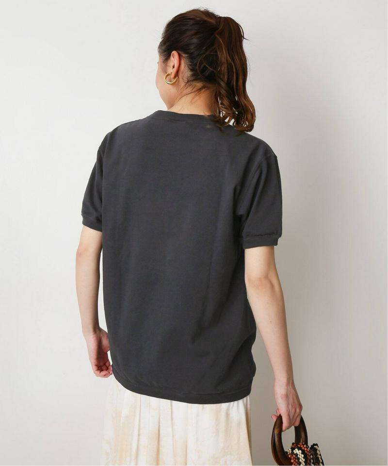 【Goodwear/グッドウェア】C/N S/S TEE CUFF AND HEM RIB：Tシャツ◆（JOURNAL STAN