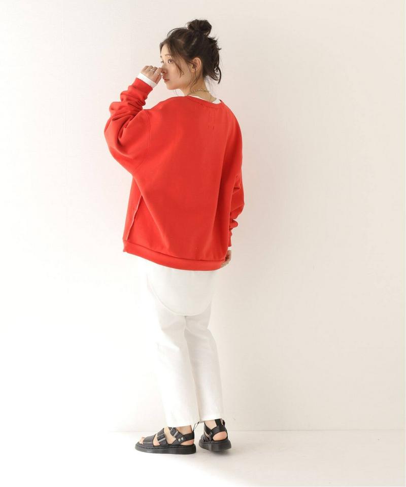 【YSTRDY’S TMRRW/イエスタディトゥモロー】 BAGGY CREW TOP：スウェット